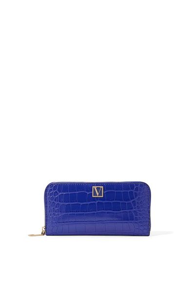 Victoria's Secret Wallet, Victoria's Secret, The Victoria Wallet, Sapphire Croc