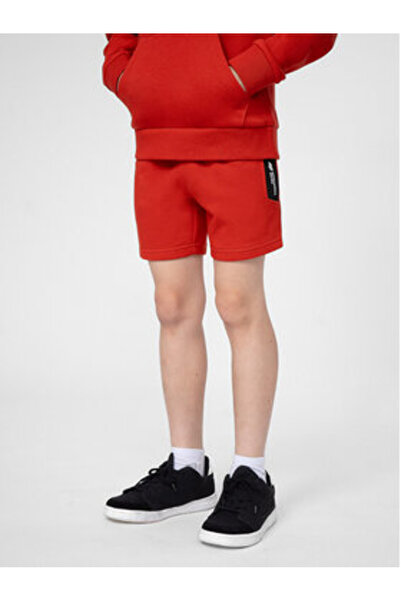 4F Boy Sports Shorts 4FJSS23TSHOM049 Red