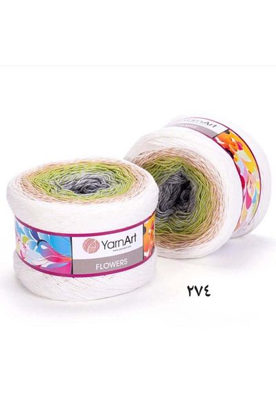 Yarnart Yarn Art Flowers Turkish Threads 2 Spools