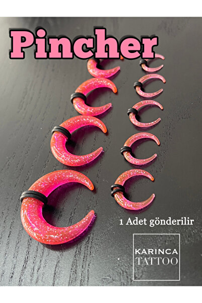 Karınca Piercing Septum Renkli Pincher Piercing Genişletme Ear Stretcher Buffalo Taper Tünel Aparat