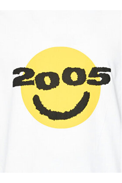 2005 Tricou unisex SMILE TEE Alb