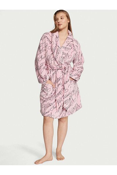 Victoria's Secret Ρόμπα, Victoria's Secret, Σορτς με Λογότυπο, Άνετο, Pretty Blossom Script, Μέγεθος M