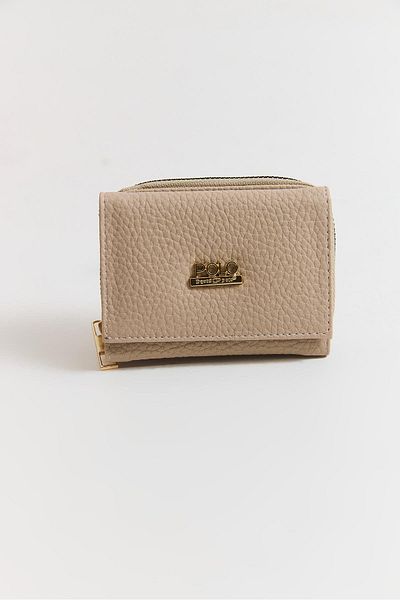 Raneel Kazançlı Alışveriş Mini Wallet Mink with Zippered Pocket Cover