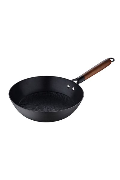 MasterPro WOK ODIN iron pan 24 cm black