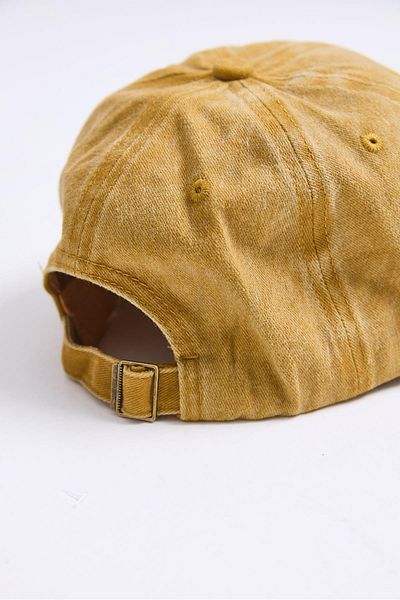 Raneel Kazançlı Alışveriş Vintage Model Washable Flat Hat Mustard