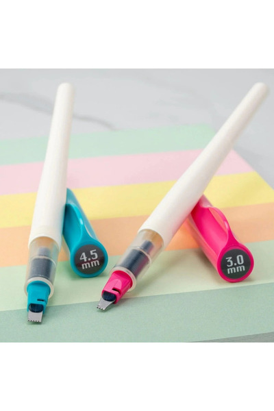 Pilot Parallel Pen 4.5mm Kaligrafi Kalemi Özel Seri Siyah Ve Kırmızı Mürekkebi hediyeli