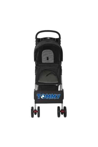 Tommy LVSQVR Evcil Hayvan Arabası Siyah 80.5*45.5*101 (232418) Max 15kg