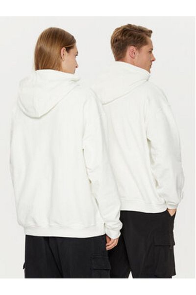 2005 Unisex Pump Hoodie White