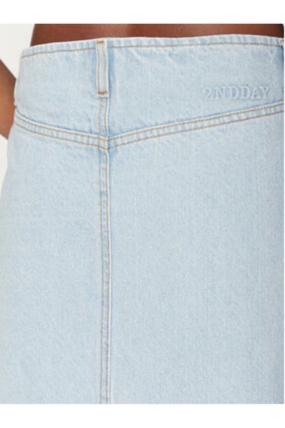 2nd Day Fustă din denim pentru femei 2ndday 2251729964 albastră