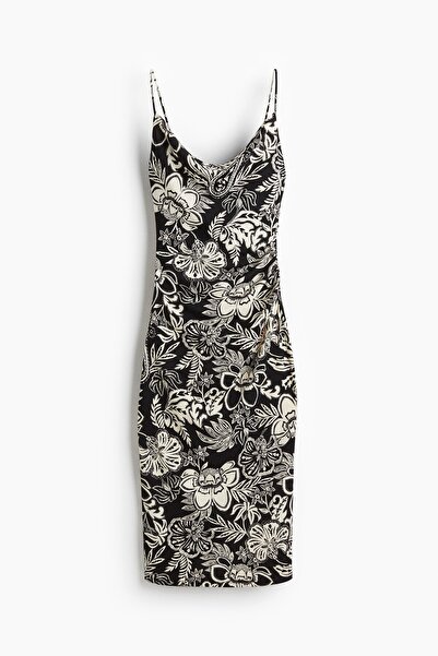 H&M Askılı İnterlok Elbise