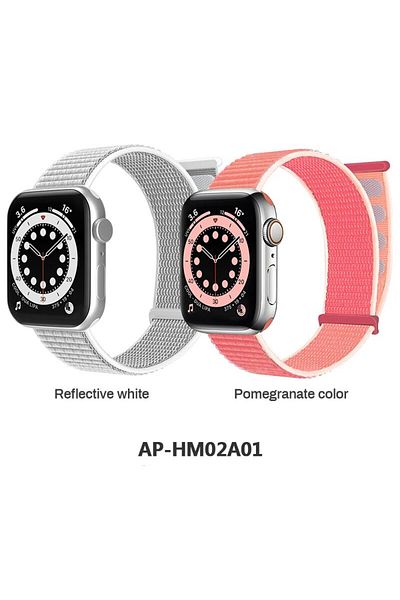 Choice 38 40 41mm AP-HM02A01 2 Packs Nylon Bands Compatible with Apple Watch 38mm 40mm 41mm 42mm 44mm 45mm