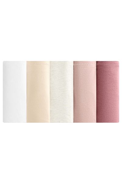Oysho 5 cotton blend classic briefs