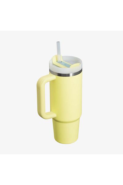 Stanley كوب The Quencher H2.o Flowstate Tumbler سعة 0.89 لتر وسعة 30 أونصة للجنسين ساري ترموس