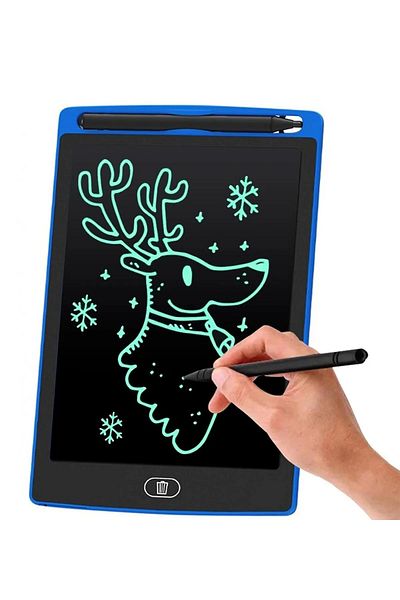 Primo Plus Lcd Writing Tablet Electronic Doodle Pad Home Office School Drawing Board (Blue)