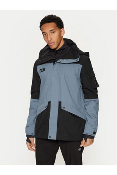 4F Men's Snowboard Jacket 4FWAW24TTJAM509 Blue