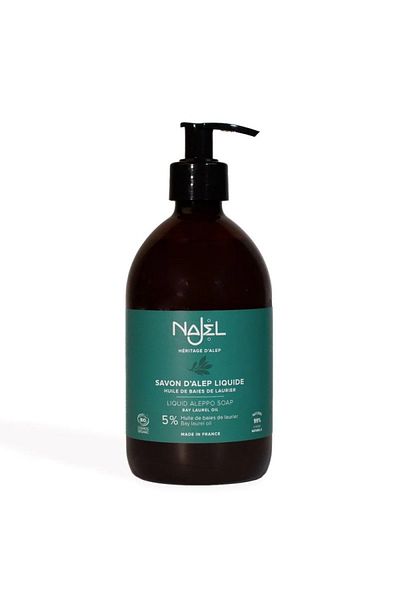 NAJEL Liquid Aleppo soap, Najel, organic, 500ml