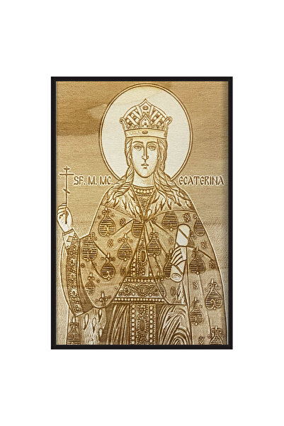 OEM Icoana Sfanta Ecaterina 70 cm