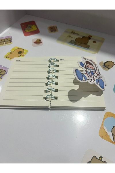 demirosa 1 Pcs Astronaut Mini Notebook
