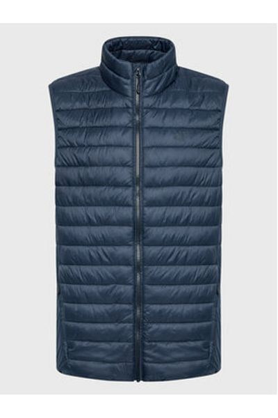 4F Men's Vest H4Z22-KUMP001 Navy Blue