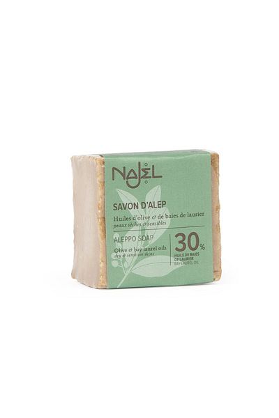 NAJEL Traditional Aleppo soap with 30% bay oil, 170g - NAJEL