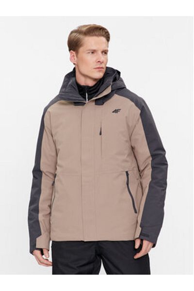 4F Men's Ski Jacket TTJAM347 Grey