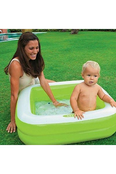 Intex Square Paddling Pool – 85cm x 85cm x 23cm