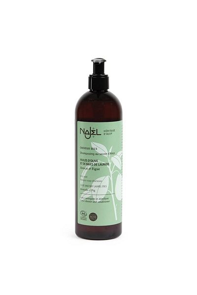 NAJEL Sampon si balsam 2in1 cu sapun de Alep, pentru parul uscat si degradat, 500 ml - NAJEL