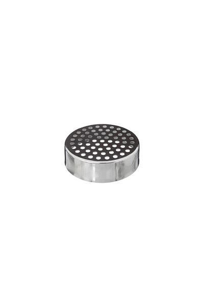 5 five simply smart Powdered sugar dispenser, stainless steel, lid, 7 x H 9.8 cm