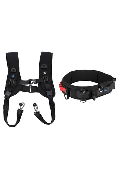 PYKA HOME SHOP Harness strap, double fastening system + Quick release belt, for photo/video cameras, adjustable