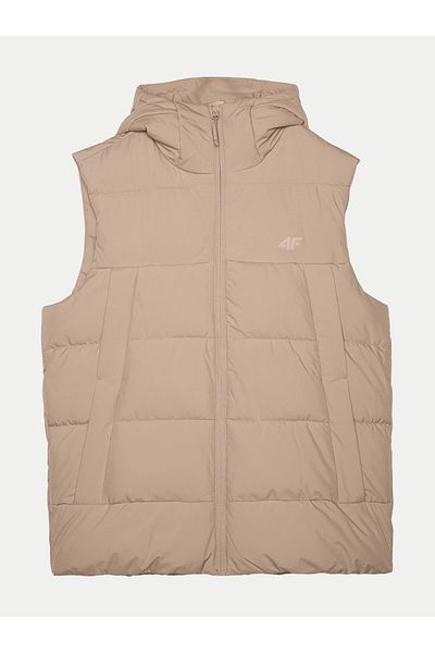 4F Men's Vest 4FWAW24TVJAM144 Brown
