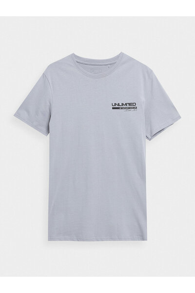 4F Men's T-Shirt TTSHM307 Gray