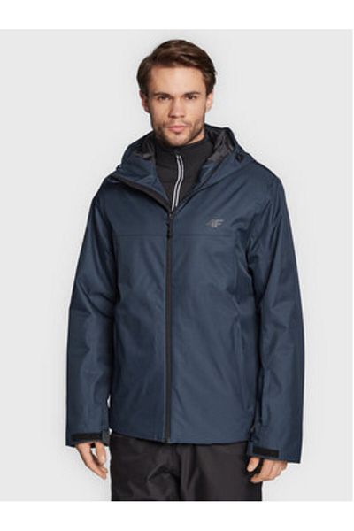 4F Men's Ski Jacket H4Z22-KUMN001 Navy Blue