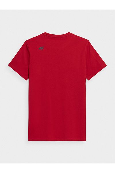 4F Men's T-Shirt 4FSS23TTSHM539 Red