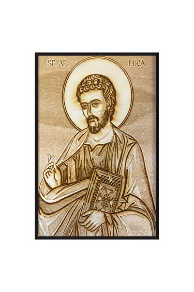 OEM Icoana Sfantul Luca 40 cm