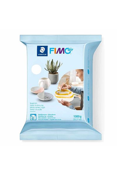 Bafimo FIMOair air-drying modeling clay 1000g White