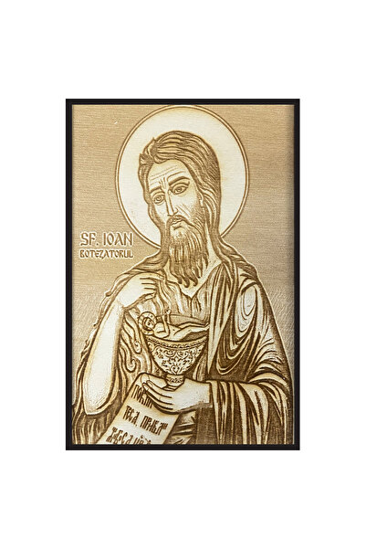 OEM Icoana Sfantul Ioan Botezatorul 15 cm