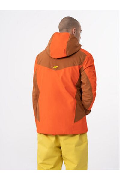 4F Men's Ski Jacket TTJAM286 Brown