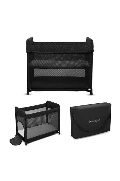 Kinderkraft KINDERKRAFT MOON DREAM TRAVEL COT, BLACK