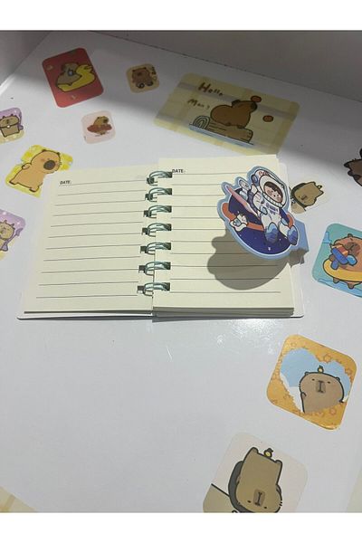 demirosa 1 Pcs Astronaut Mini Notebook