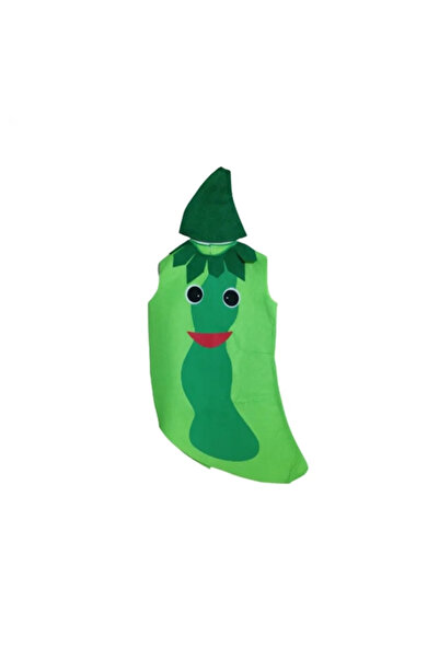 Depox Kostým z hrášku a zeleniny, IdeallStore, zelený, univerzální velikost