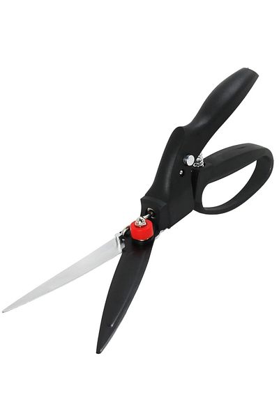 FLORA GUARD Lawn Shears, Steel/plastic, Black, 34.7 X 9.3 Cm