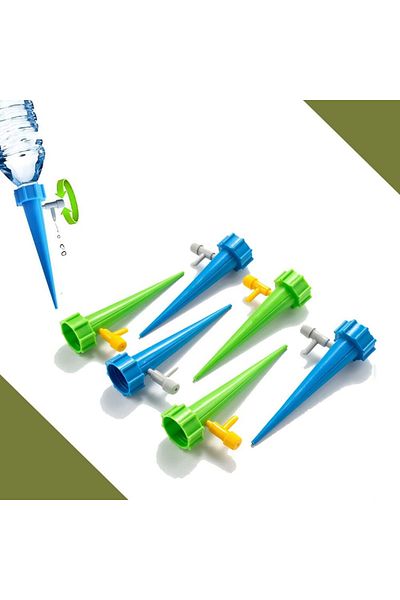 Baosroy Drip Irrigation Kit, Plastic, Multicolor, 6 Pieces