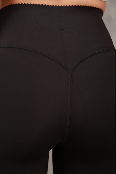 Miss Prova Recovery Stitching Detailed Knitted Sports Shorts/Short Leggings Misssr2587