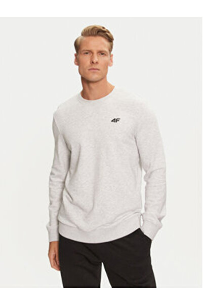 4F Men's Sweatshirt 4FWMM00TSWSM1465 Gray