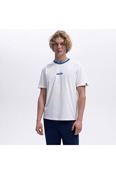 Ellesse Tricou alb pentru bărbați – CMO18-3-BL