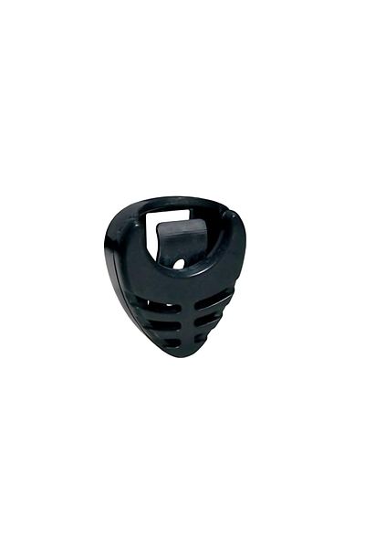 TurboVoice PH01BK, Guitar pick holder with self-adhesive, black