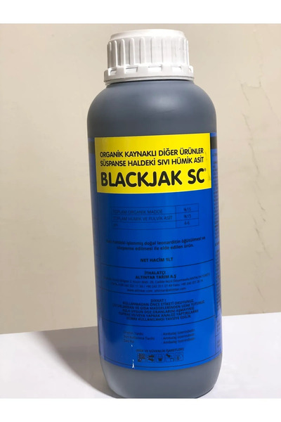 ALTINTAR Blackjak Sc - Sıvı Hümik Ve Fulvik Asit - Köklendirici 1 Lt