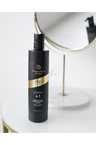 DSD de Luxe Shampoo with keratin Dixidox de Luxe DSD4.1L, 500 ml