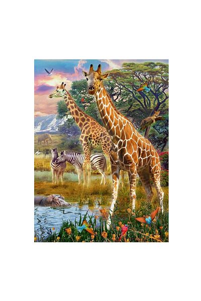 RAVENSBURGER 150 Piece Puzzle Giraffes Rpk129430