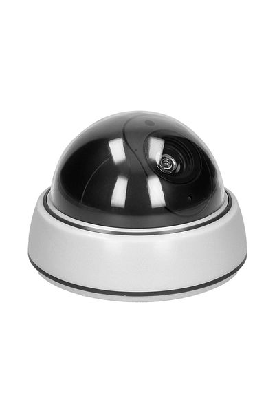 Virone Fake surveillance camera VIRONE CD-7, LED, 3 x AA, IP20, white
